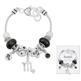 108676, ZODIAC SIGN BEAD CHARM BRACELET