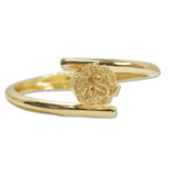 108395, WIRED BALL ACCENT OPEN BANGLE BRACELET