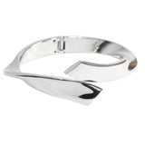 107283, HINGED METAL OPEN BANGLE BRACELET
