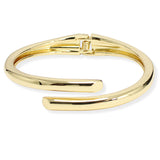 108394, HINGED METAL OPEN BANGLE BRACELET