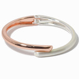 108394, HINGED METAL OPEN BANGLE BRACELET