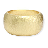 107284, HAMMERED METAL OPEN BANGLE BRACELET