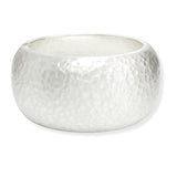 107284, HAMMERED METAL OPEN BANGLE BRACELET