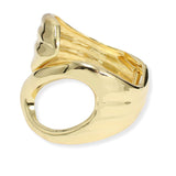 107282, GEOMETRIC METAL OPEN BANGLE BRACELET