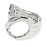 107282, GEOMETRIC METAL OPEN BANGLE BRACELET