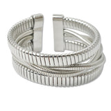 108396, CHAIN LAYERED CUFF BRACELET