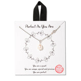 108517, PERFECT AS YOU ARE FRESHWATER PEARL CHARM NECKLACE