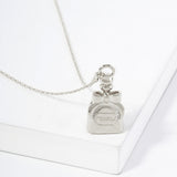 107417, TEQUILA BOTTLE CHARM PENDANT NECKLACE