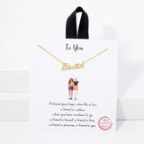 107414, IS YOU BESTIE DAINTY NECKLACE