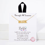 107425, THROUGH ALL SEASONS BESTIE PENDANT NECKLACE