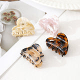 95801, SIDE HEART MARBLE ACETATE MINI HAIR CLAW