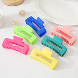 95802, NEON COLOR SINGLE KNOT HAIR CLAW
