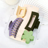 96635, VARIETY SET OF 4 HAIR CLAW BUNDLE