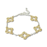 Four Leaf Clover Station Bracelet – Gold/Silver · BW3639MU_WT _DSC8485
