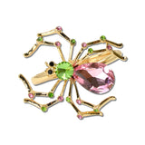 Sorority Rhinestone Spider Hinged Bracelet – Pink Green · BA1436PNG_MQ _DSC9353
