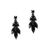 Marquise Cluster Rhinestone Drop Earrings – Black/Jet · ER2695JET_MQ _DSC9382