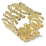 96431, HAMMERED METAL BANGLE BRACELET