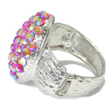 96430, OVAL PEARL STUDDED BANGLE BRACELET