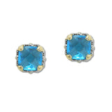 108418, CUBIC ZIRCONIA DESIGNER INSPIRED STUD EARRING