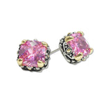 108418, CUBIC ZIRCONIA DESIGNER INSPIRED STUD EARRING