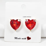 98479, RHINESTONE HEART STUD EARRING