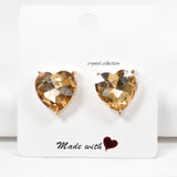 98479, RHINESTONE HEART STUD EARRING