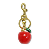 107867, APPLE KEYCHAIN AND BAG CHARM