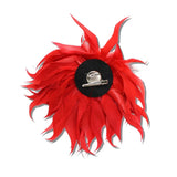 GMPN-07-3 GMPN-07-3-1 · Feathered Starburst Statement Brooch – RED-2