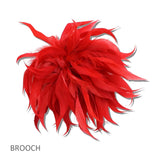 GMPN-07-3 GMPN-07-3 · Feathered Starburst Statement Brooch – RED-2