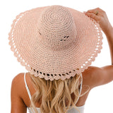 90129, SCALLOP EDGE SUN HAT