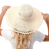 90129, SCALLOP EDGE SUN HAT