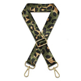 90439, ANIMAL PRINT PATTERN ADJUSTABLE BAG STRAP/CROSSBODY STRAP