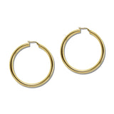 70Mm Large Chunky Tube Hoop Earrings – Gold · SSE253G_IVY IMG_6244