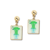 Mahjong Bamboo Tile Drop Earrings – Gold · GSE5098-GD_CRT IMG_6352