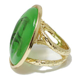 92211, CHUNKY GEOMETRIC CELLULOID ACETATE BANGLE BRACELET