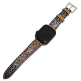 94284, WESTERN THEME LEATHER APPLE WATCH BAND *38MM-40MM