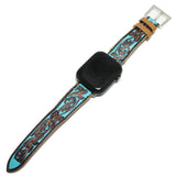 94283, WESTERN THEME LEATHER APPLE WATCH BAND *38MM-40MM