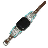 94281, WESTERN STYLE LEATHER APPLE WATCH BAND *38MM-40MM