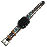 94295, WESTERN LEATHER APPLE WATCH BAND *38MM-40MM