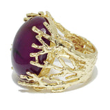 93549, CHUNKY ROUND CELLULOID ACETATE BANGLE BRACELET