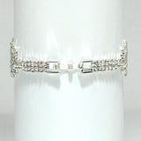 98169, CUTOUT MARQUISE PAVE RHINESTONE BRACELET