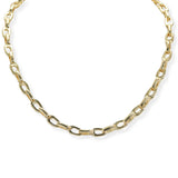 107215, PLAIN LINK CHAIN NECKLACE