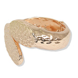 107392, HAMMERED TEXTURED METAL BANGLE BRACELET