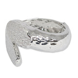 107392, HAMMERED TEXTURED METAL BANGLE BRACELET
