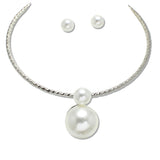 108645, PEARL ACCENT CHOKER NECKLACE