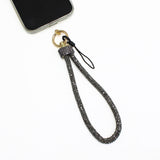 107947, BLING PAVE RHINESTONE PHONE STRAP KEYCHAIN