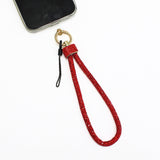 107947, BLING PAVE RHINESTONE PHONE STRAP KEYCHAIN