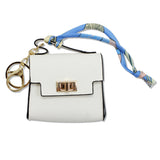 108005, MINI LEATHER HANDBAG KEYCHAIN BAG CHARM