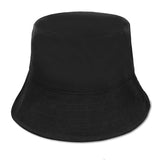 90108, REVERSIBLE PLAID & SOLID TWO SIDE BUCKET HAT