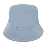 90108, REVERSIBLE PLAID & SOLID TWO SIDE BUCKET HAT